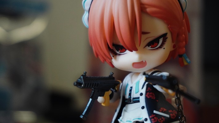 粘土人#2699 蔚蓝档案 美甘尼禄