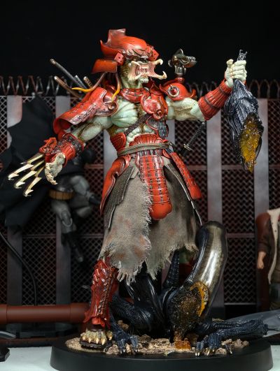 《异形大战铁血战士》赤鬼武士铁血战士1:6比例珍藏人偶
