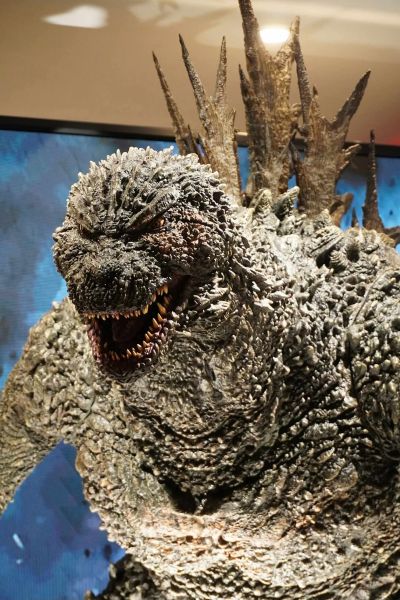 哥斯拉（2023）雕像 （台北哥斯拉商店展示品）