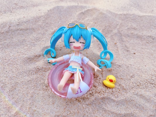 良笑赏 樱花未来2024 B奖 粘土人#2331-a 樱花未来（水手服）