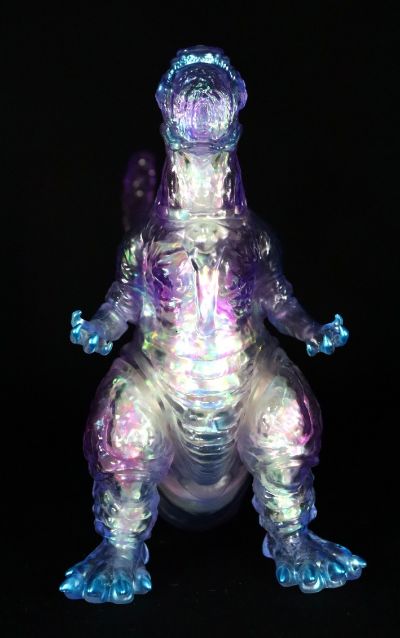 中等尺寸系列 哥斯拉EX 哥斯拉（2016）放射热线 限定 极光反射版【哥斯拉基地限定配色】