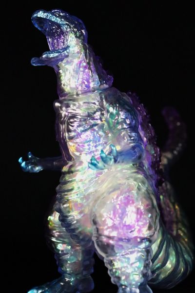 中等尺寸系列 哥斯拉EX 哥斯拉（2016）放射热线 限定 极光反射版【哥斯拉基地限定配色】