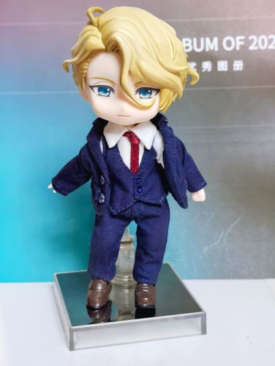 粘土娃 服装套装 藏青色西装
