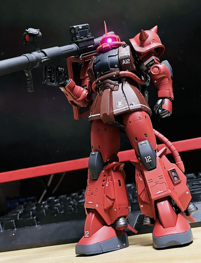 GFFMC MS-06R-1A  夏亚专用高机动型扎古Ⅱ