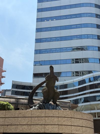 东宝30厘米系列 哥斯拉商城限定 日比谷哥斯拉广场 哥斯拉像