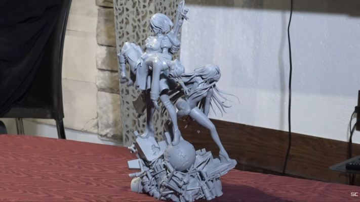 尼尔：自动人形（动画版） 封绘形象雕像（暂译）