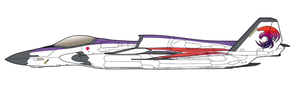 SP687 皇牌空战 震电II “皇牌空战30周年纪念涂装机”