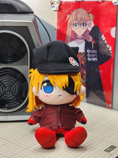 新世纪福音战士新剧场版 KURIPAN 毛绒玩偶 绫波零 长发（长发：白色作战服）／式波·明日香·兰格雷（运动服与报童帽）／渚薰 校服