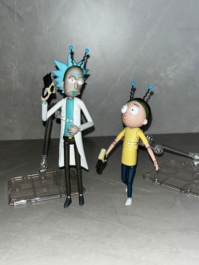 瑞克和莫蒂 莫蒂·首席瑞克工具人set 可动人偶