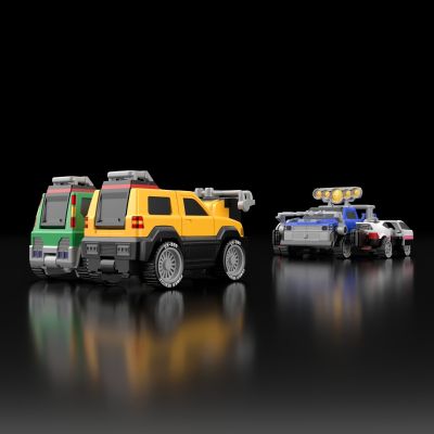 SMP 激走战队车连者 激走合体 RV机器人