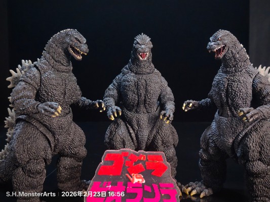 S.H.MonsterArts 哥斯拉（1989）《哥斯拉大战碧奥兰蒂》-影视视效增强版-