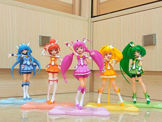 Smile光之美少女！ DX Girls Figure -Cure Happy＆Cure Sunny- Cure Sunny