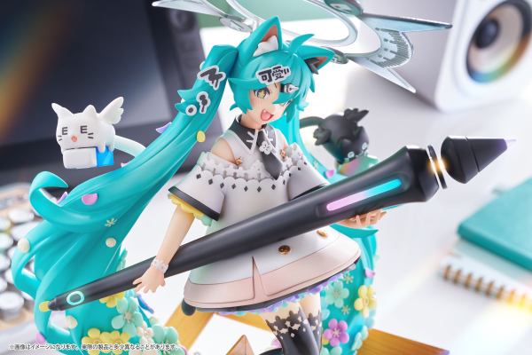 初音未来 我试着制作了初音未来手办！ ~绘画进行时~