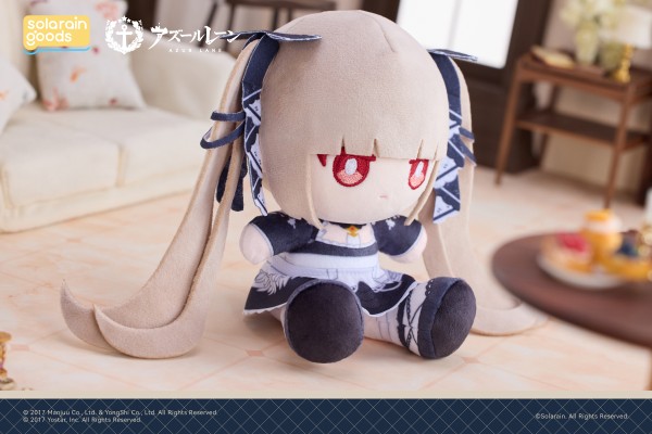 碧蓝航线 可畏 PuniPuni坐姿毛绒娃娃