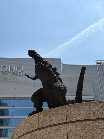 东宝30厘米系列 哥斯拉商城限定 日比谷哥斯拉广场 哥斯拉像