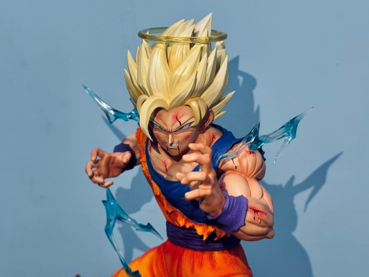 BANPRESTO手办斗兽场 造形天下一武道会 6 孙悟空 超级赛亚人2