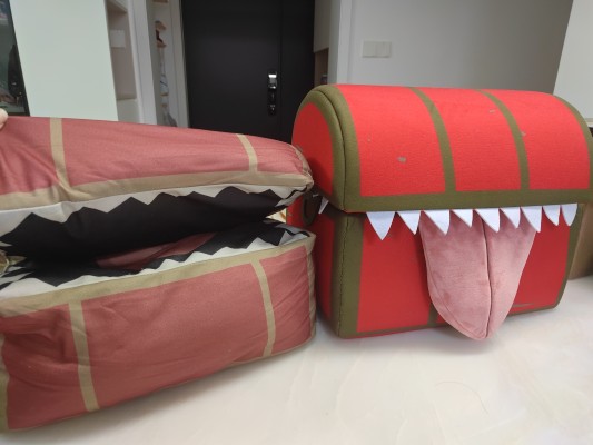 葬送的芙莉莲 大号毛绒玩偶 宝箱怪