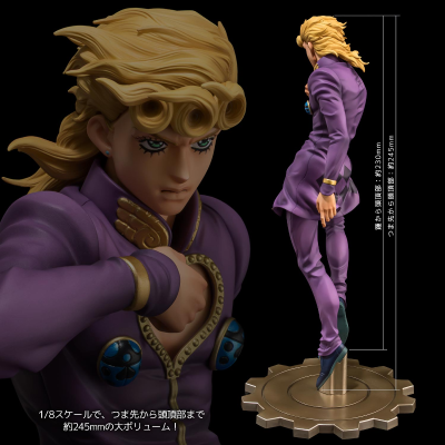 FIGURE MUSEUM JOJO的奇妙冒险 第五部 黄金之风 乔鲁诺·乔巴纳