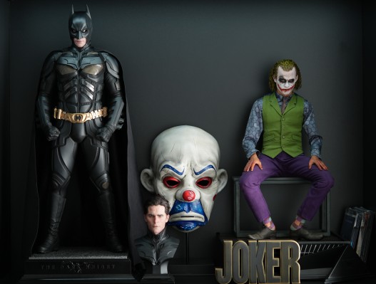 DC系列 蝙蝠侠:黑暗骑士 小丑 小丑面具 道具复制品