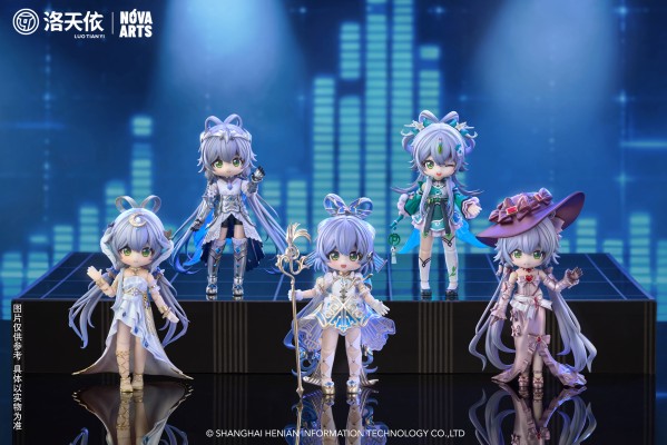 Vsinger 洛天依-2025无限共鸣·流光协奏演唱会 Q版可动手办盲盒