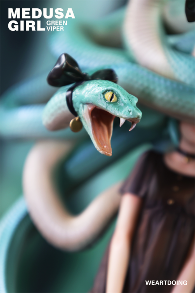 美杜莎少女-绿蝰