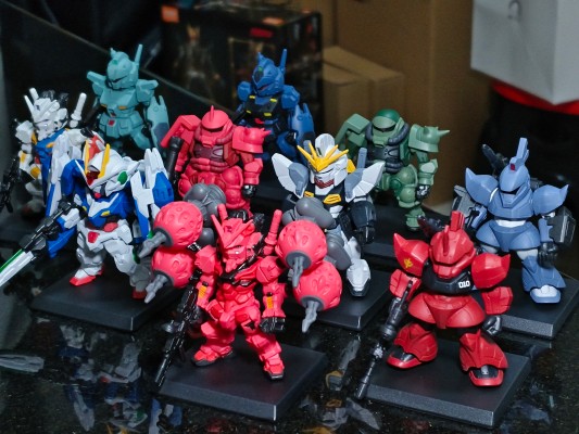 FW GUNDAM CONVERGE CORE 红色高达套装