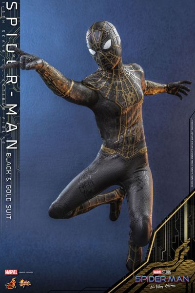 MMS610 《蜘蛛侠: 英雄无归》蜘蛛侠 (黑金战衣)