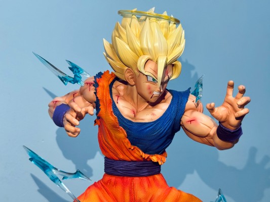 BANPRESTO手办斗兽场 造形天下一武道会 6 孙悟空 超级赛亚人2