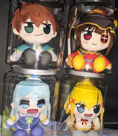 为美好的世界献上祝福！ 3 KURIPAN 毛绒玩偶 佐藤和真/ 阿克娅/惠惠/达克妮斯