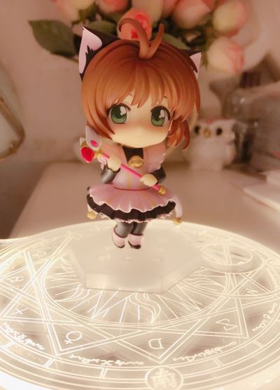 粘土人搭配 魔卡少女樱 木之本樱 黑猫女仆