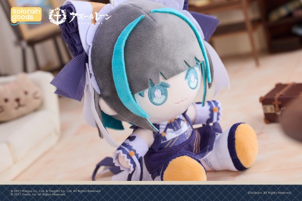 碧蓝航线 柴郡 PuniPuni坐姿毛绒娃娃