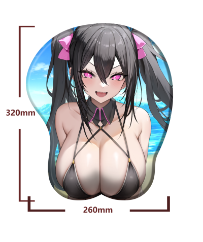 琉依/七濑 胸立体鼠标垫