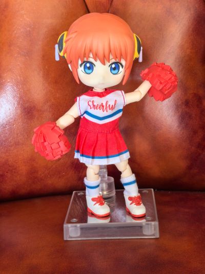 粘土娃 服装套组 啦啦队（红色/蓝色/橙色）