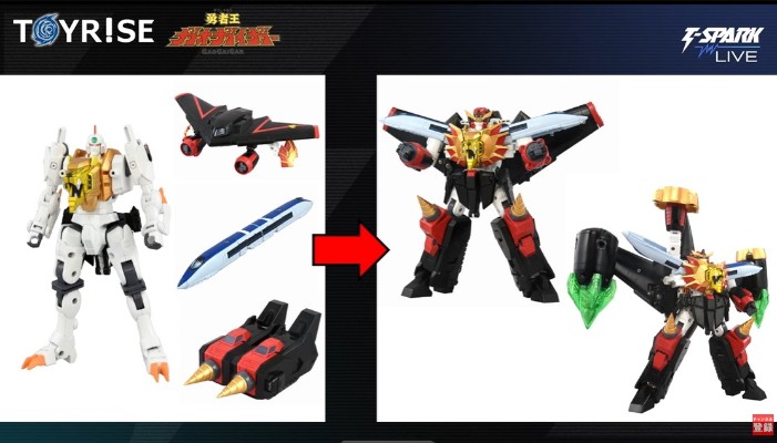 TOYRISE 勇者王 我王凯牙