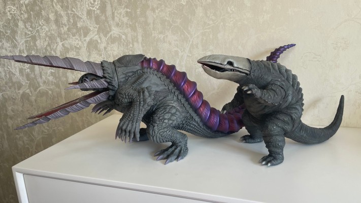 1/6比例特摄系列 铀怪兽加勃拉 闭合鳍 高级版