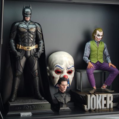 DC系列 蝙蝠侠:黑暗骑士 小丑 小丑面具 道具复制品