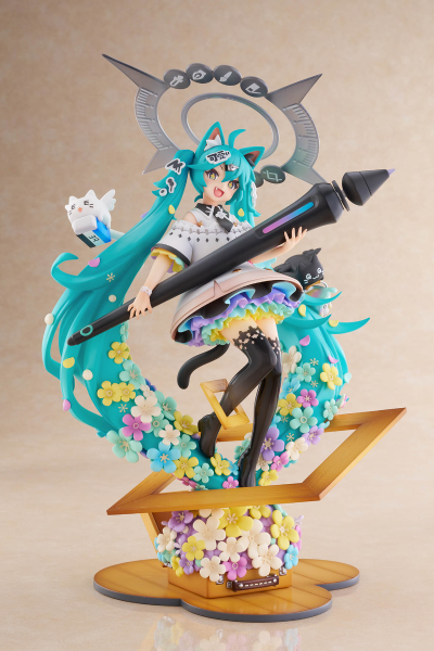 初音未来 我试着制作了初音未来手办！ ~绘画进行时~