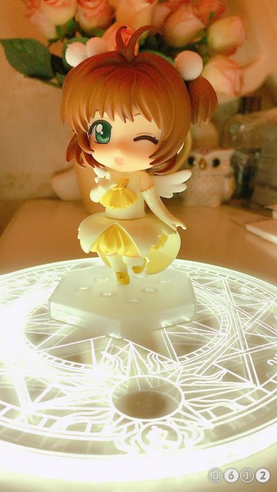 粘土人搭配 魔卡少女樱 木之本樱 天使皇冠