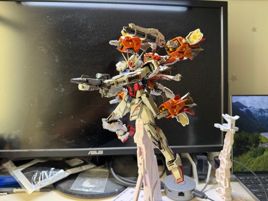 METAL BUILD 机动战士高达SEED MSV AQM/E-X04 炮筒型强袭背包