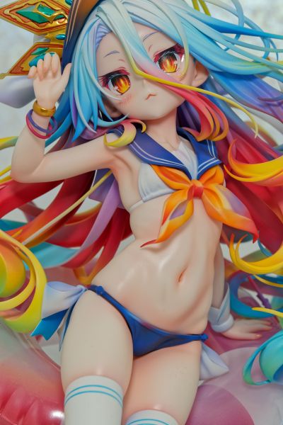 游戏人生 白 水手服风泳装