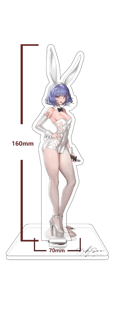 兔女郎三人组 亚克力立牌
