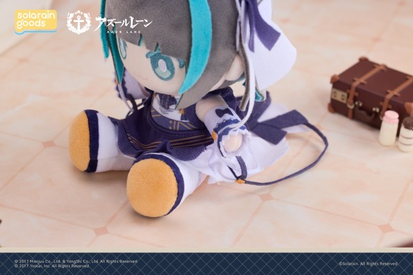 碧蓝航线 柴郡 PuniPuni坐姿毛绒娃娃