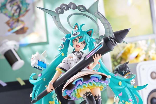 初音未来 我试着制作了初音未来手办！ ~绘画进行时~