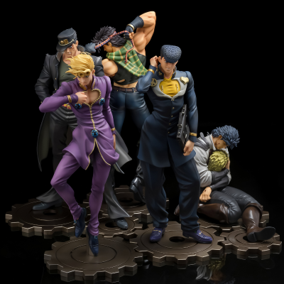 FIGURE MUSEUM JOJO的奇妙冒险 第五部 黄金之风 乔鲁诺·乔巴纳