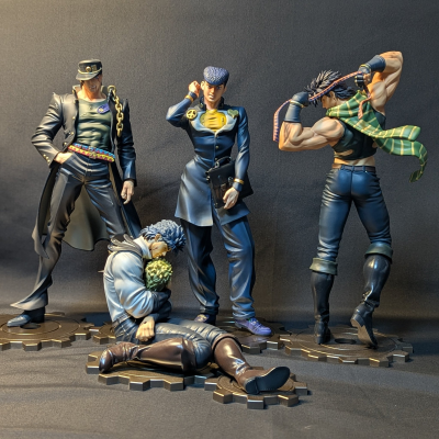 FIGURE MUSEUM JOJO的奇妙冒险 第四部 不灭钻石 东方仗助