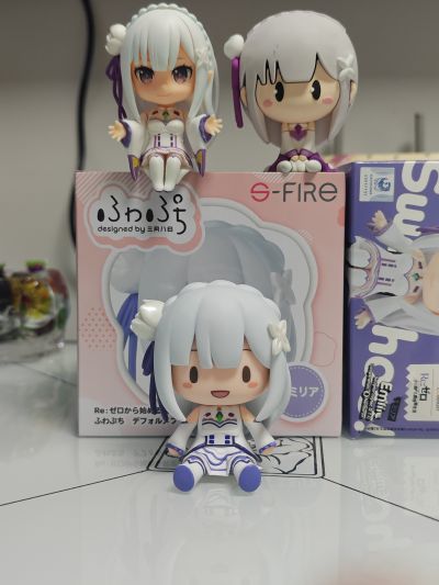 Fuwa Petit Q版玩偶  Re：从零开始的异世界生活 爱蜜莉雅