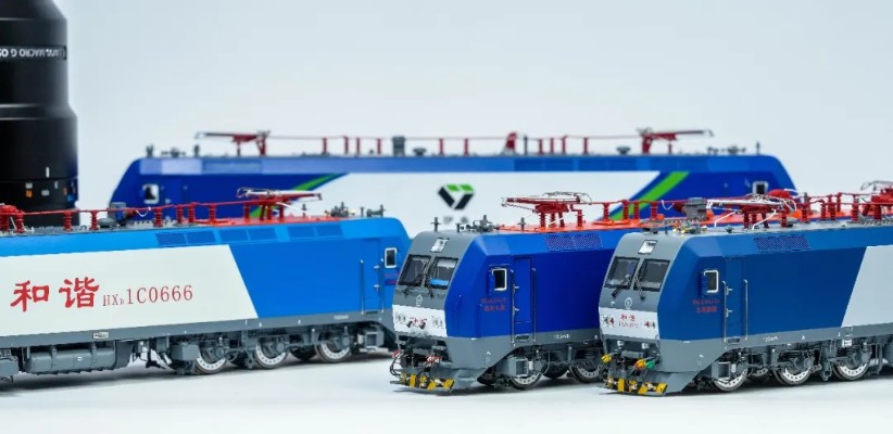 HO比例 和谐D1C HXD1C电力机车