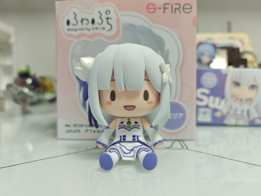 Fuwa Petit Q版玩偶  Re：从零开始的异世界生活 爱蜜莉雅