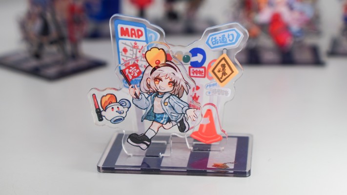 空罐们的通学路 亚克力立牌