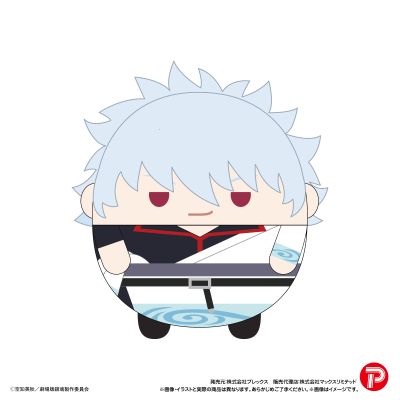 新剧场版 银魂 吉原炎上篇 圆滚滚毛绒玩偶挂件